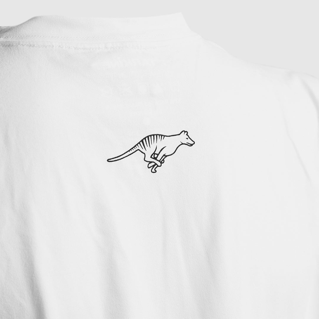 Women's Tarkine Ultra-Eco Run Tee (White) - TARKINE ATHLETICS