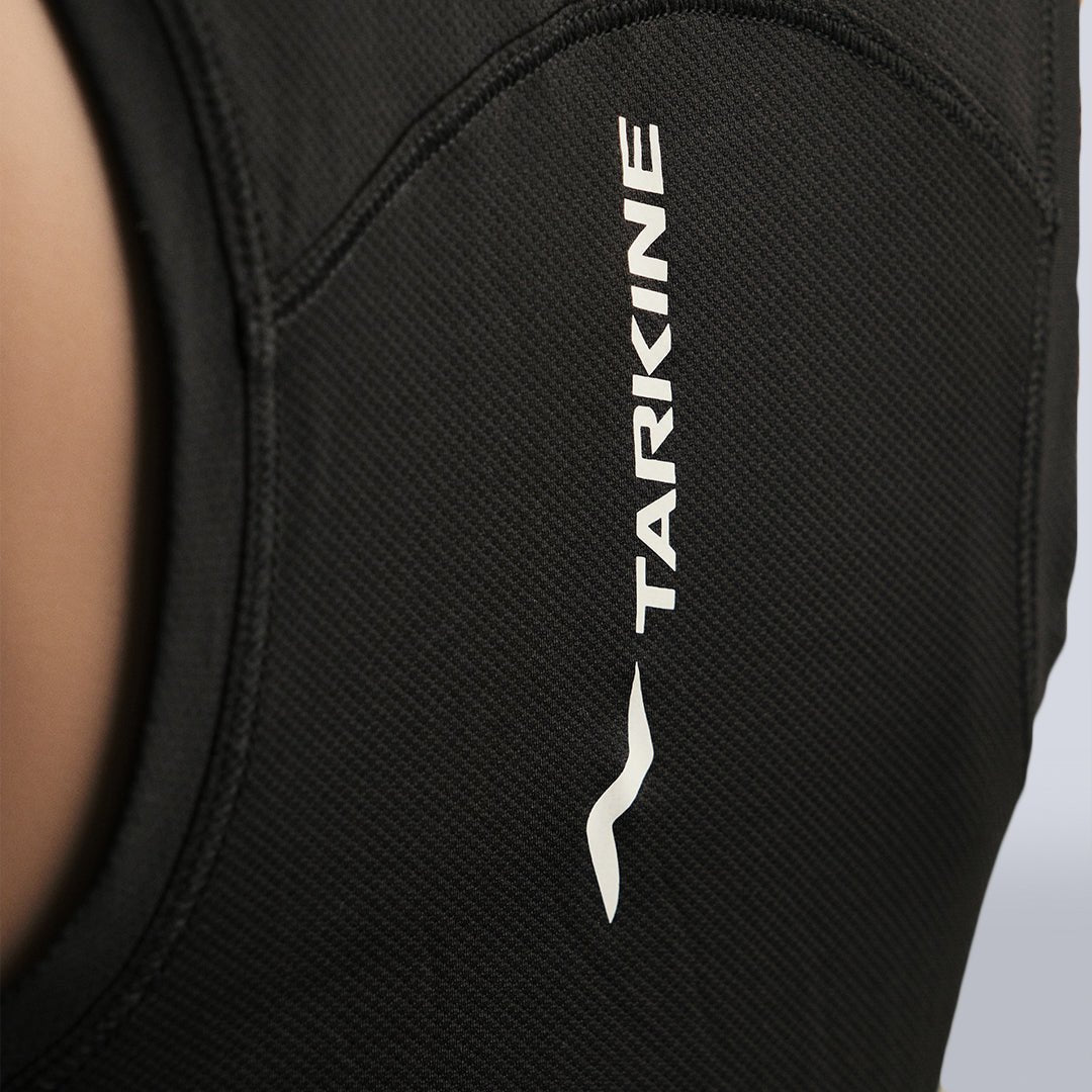 Women's Black Eco-Light Running Singlet - Premium  from TARKINE RUNNING - Just $70! Shop now at TARKINE ATHLETICS
