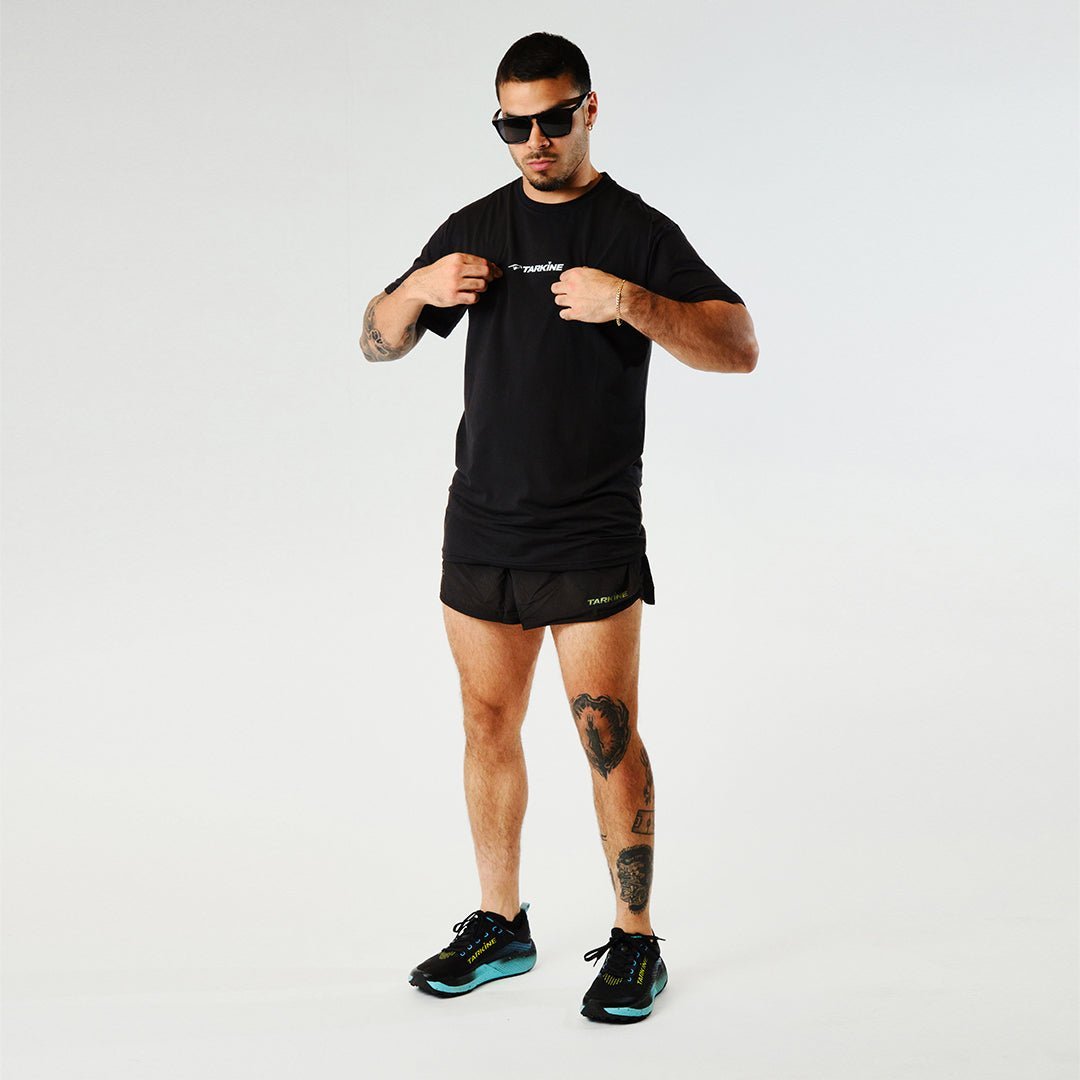 Men's Eco Running Shorts - Premium Shorts from TARKINE SPORT - Just $40! Shop now at TARKINE ATHLETICS