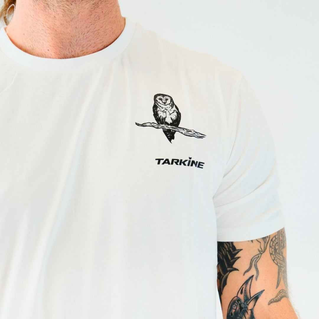 Masked Owl | Unisex Free and Easy Daily Eco Tee - Premium  from TARKINE SPORT - Just $65! Shop now at TARKINE RUNNING