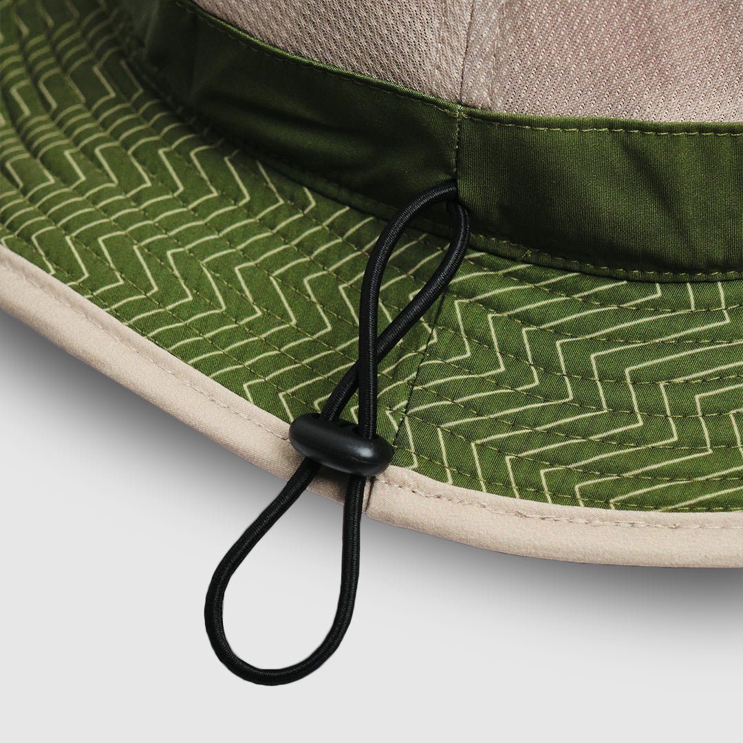 Tarkine Green Day Trekker Bucket Cap (unisex) - Premium caps from TARKINE SPORT - Just $60! Shop now at TARKINE ATHLETICS