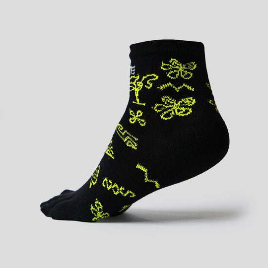 Merino Luxury Run Mid Crew Toe Socks (unisex) - Premium Socks from TARKINE RUNNING - Just $21! Shop now at TARKINE ATHLETICS