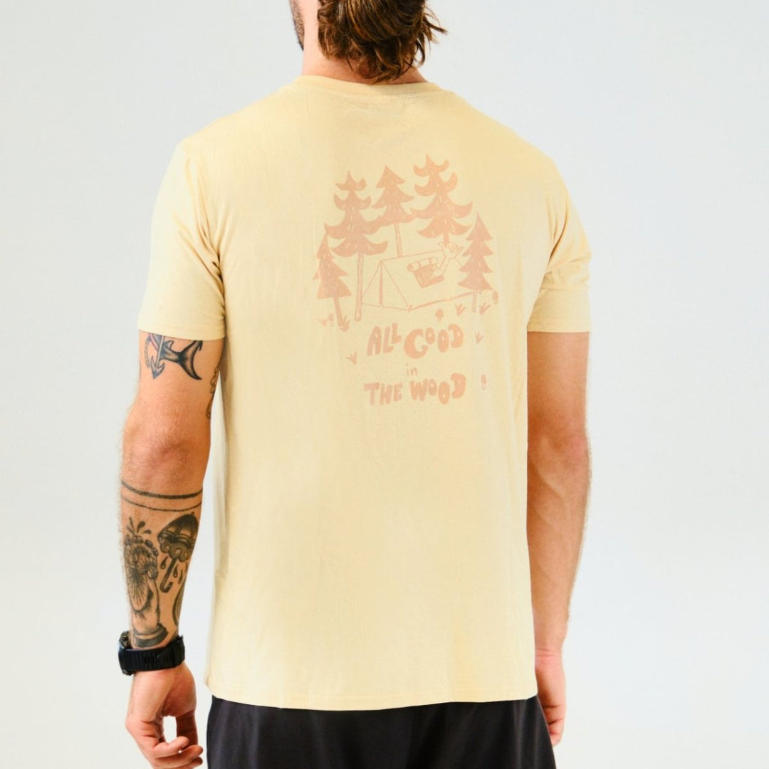 All Good in the Wood | Unisex Free and Easy Daily Eco Tee - Premium  from TARKINE SPORT - Just $50! Shop now at TARKINE ATHLETICS