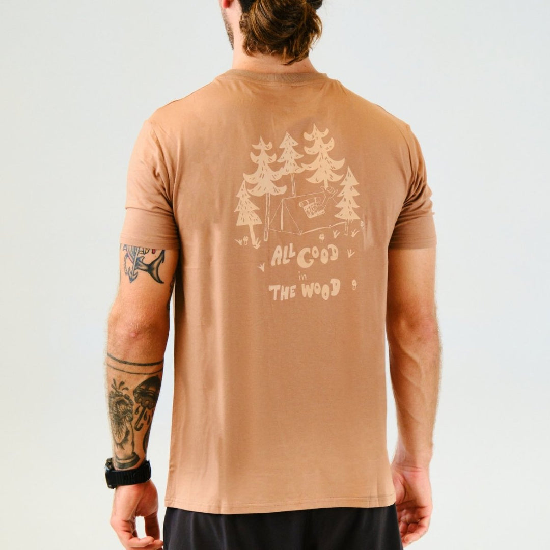 All Good in the Wood | Unisex Free and Easy Daily Eco Tee - Premium  from TARKINE SPORT - Just $45! Shop now at TARKINE ATHLETICS