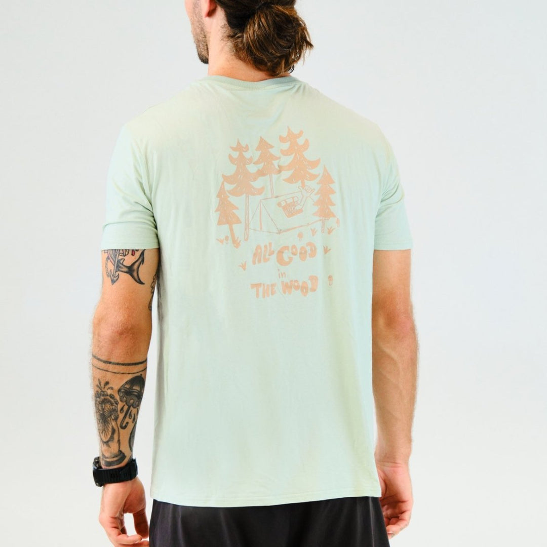 All Good in the Wood | Unisex Free and Easy Daily Eco Tee - Premium  from TARKINE SPORT - Just $45! Shop now at TARKINE ATHLETICS