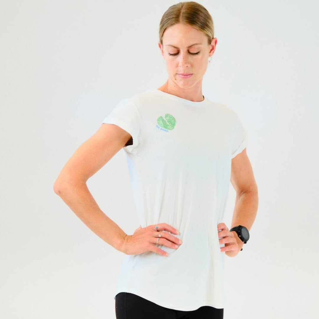 Do Good By Nature | Women's Free and Easy Daily Eco Tee - Premium  from TARKINE RUNNING - Just $45! Shop now at TARKINE ATHLETICS