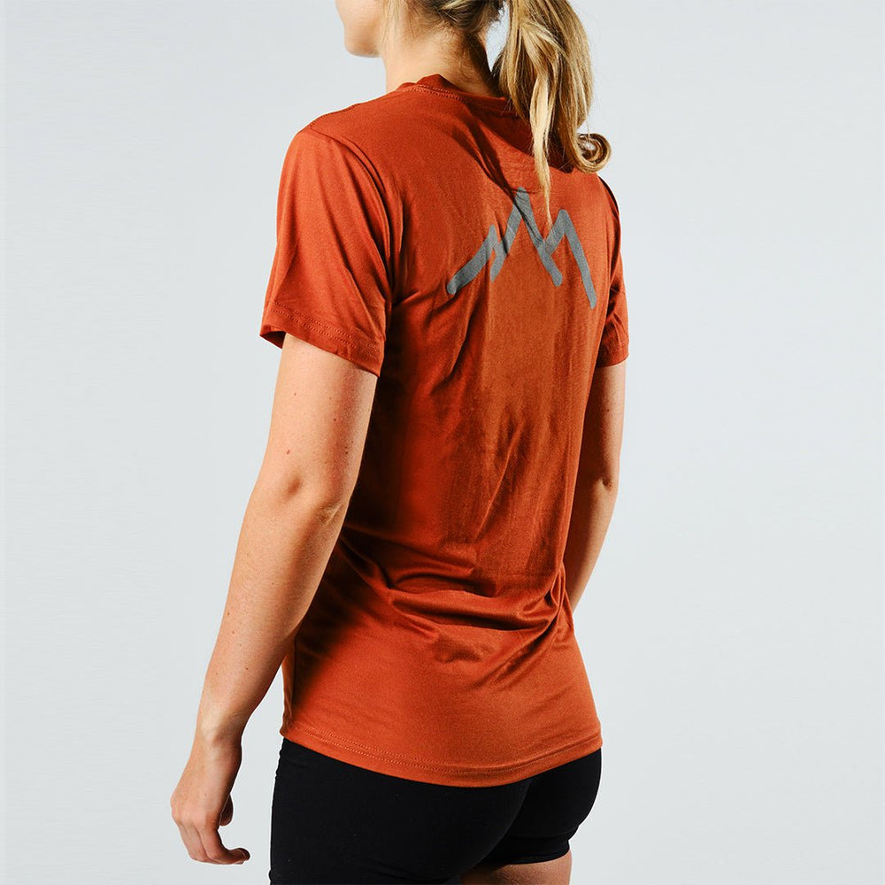 Women's Tarkine Ultra-Eco Run Tee (Orange/Standard Thickness) - Premium  from TARKINE SPORT - Just $60! Shop now at TARKINE ATHLETICS