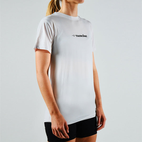 Women's Tarkine Ultra-Eco Run Tee (Tassie Devil White/Thin) - Premium  from TARKINE SPORT - Just $60! Shop now at TARKINE ATHLETICS