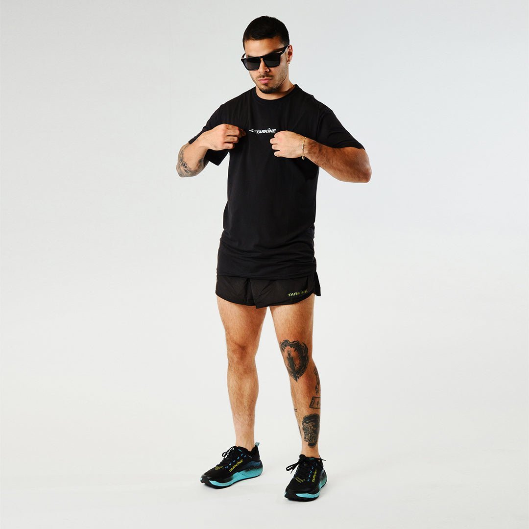 Men's Eco Running Shorts - Premium Shorts from TARKINE SPORT - Just $35! Shop now at TARKINE ATHLETICS