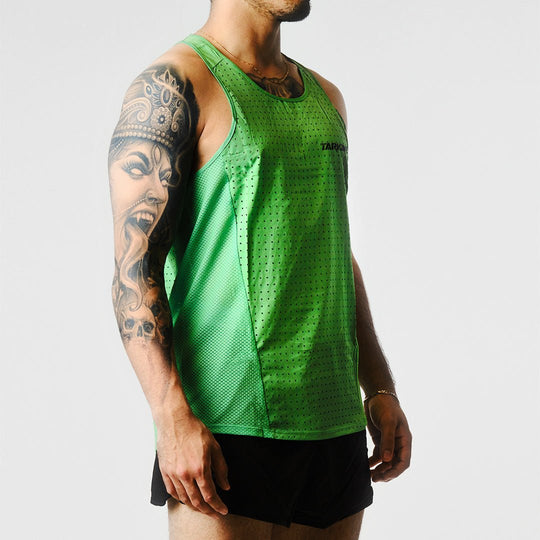 Men's Tarkine Eco-Soft Racing Singlet - Premium Singlet from TARKINE SPORT - Just $39! Shop now at TARKINE ATHLETICS