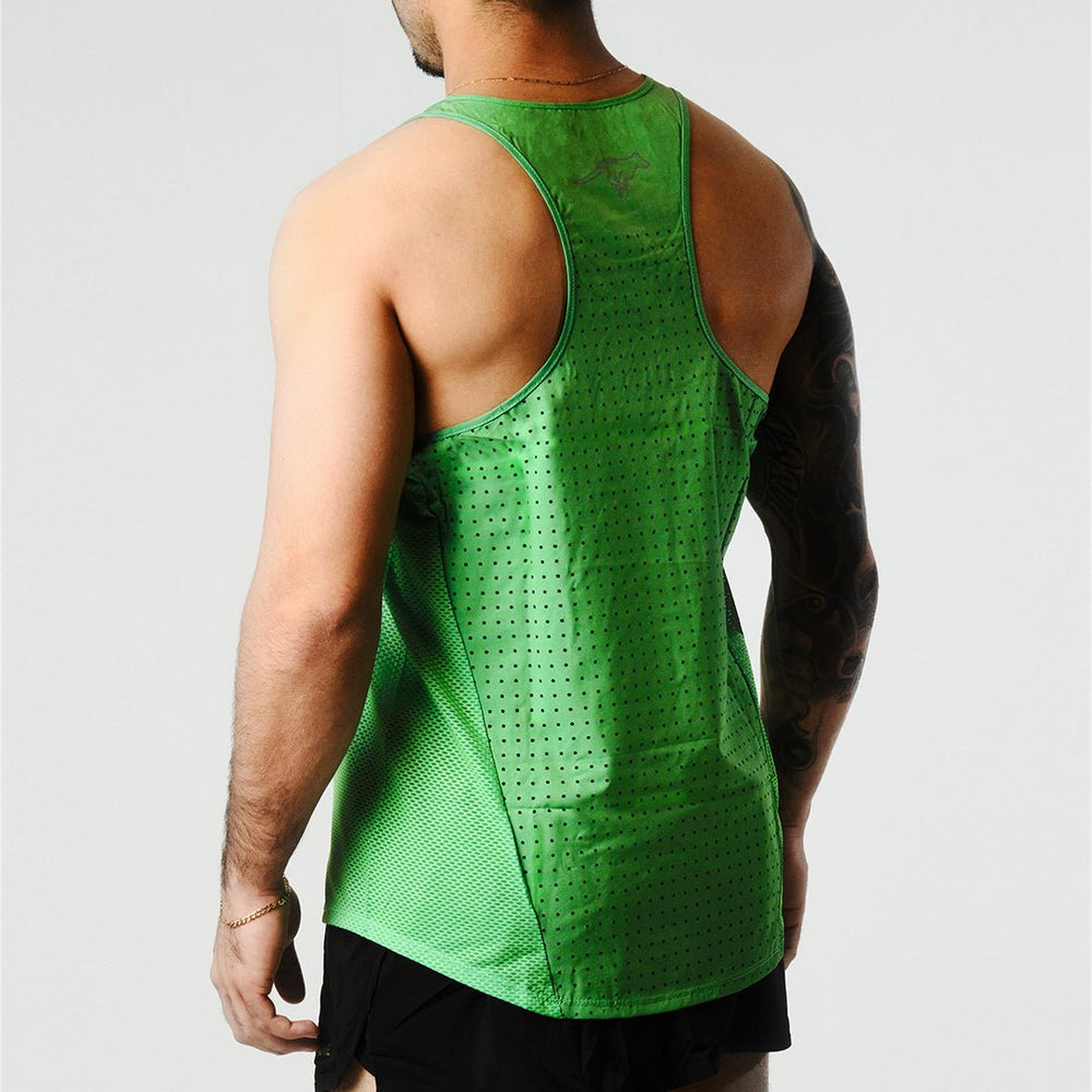 Men's Tarkine Eco-Soft Racing Singlet - Premium Singlet from TARKINE SPORT - Just $39! Shop now at TARKINE ATHLETICS