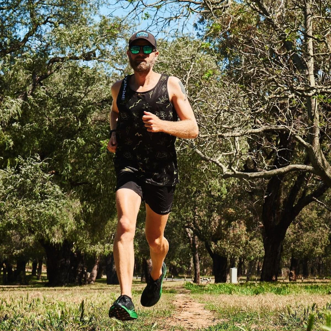 Men's Tarkine Elite Running Singlet - Premium Singlet from TARKINE SPORT - Just $69.95! Shop now at TARKINE ATHLETICS