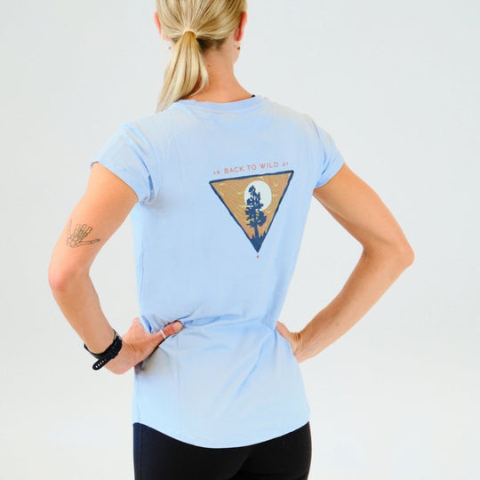 Back to Wild | Women's Free and Easy Daily Eco Tee - Premium  from TARKINE RUNNING - Just $65! Shop now at TARKINE RUNNING