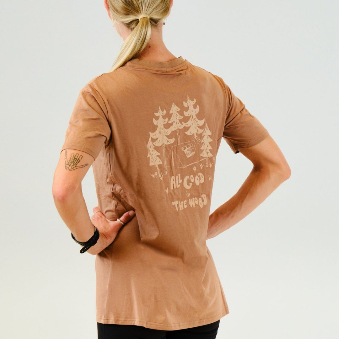 All Good in the Wood | Unisex Free and Easy Daily Eco Tee - Premium  from TARKINE SPORT - Just $65! Shop now at TARKINE RUNNING